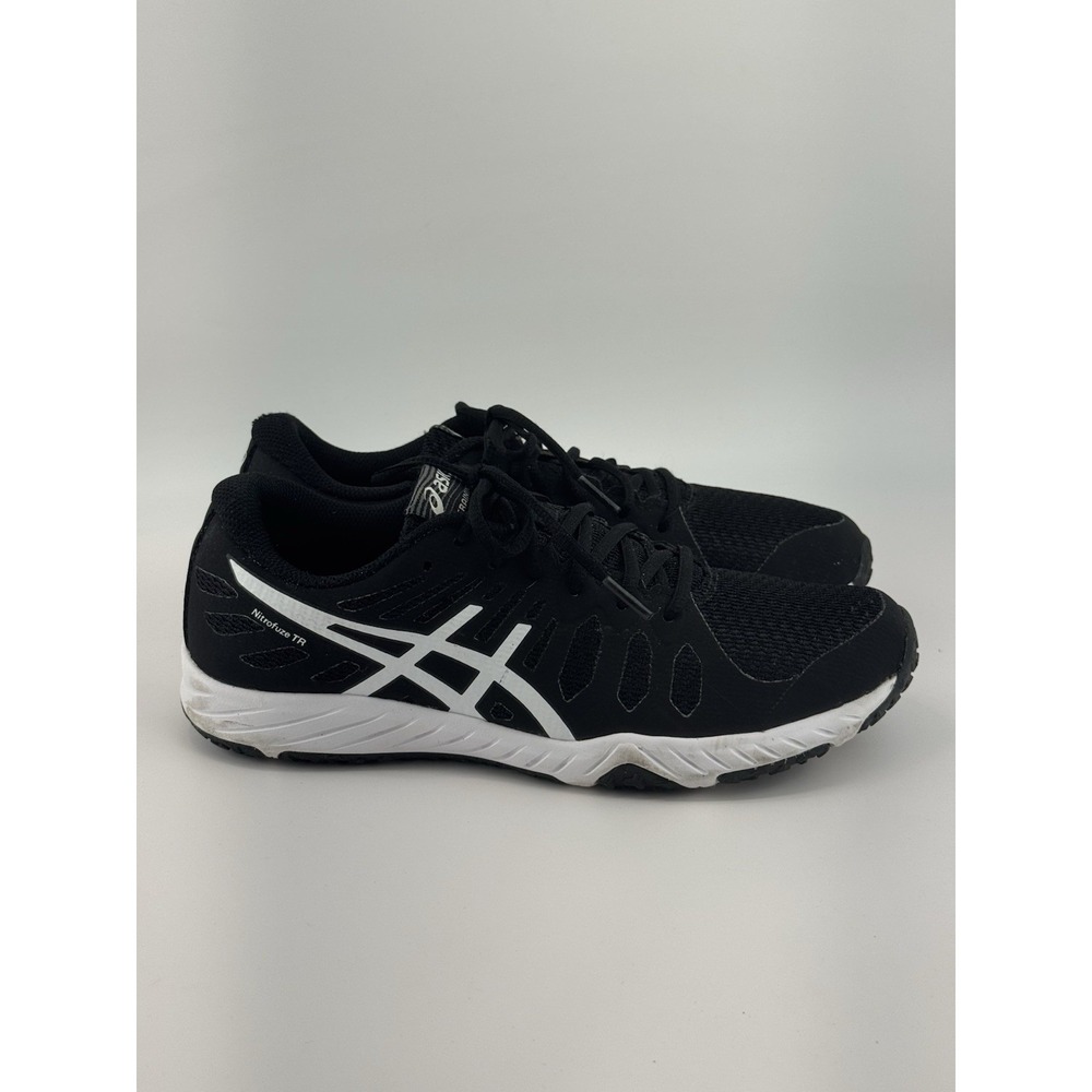 ASICS Gel NitroFuze TR S664N 9001 Black/White - Women's Size 8